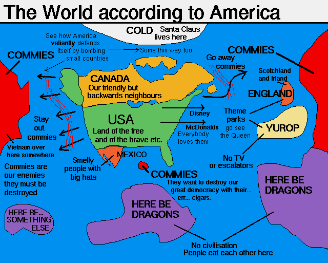 The world according to America