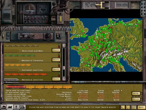 Train Settings 1 (Diesel) - stations