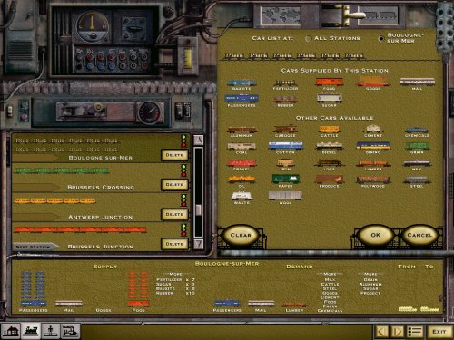 Train Settings 2 (Diesel) - cars