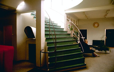 Main building stairs then